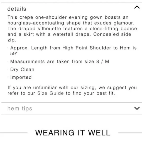 Stunning deep emerald green Tadeshi Shoji dress - Picture 9 of 9